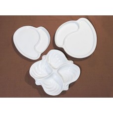 ceramiche porcellane piatti a sezioni